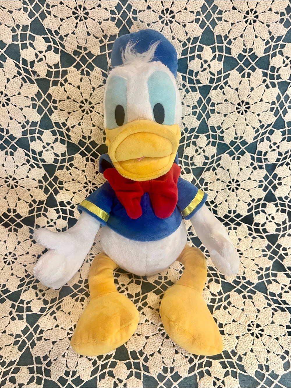Vintage Disney Donald Duck Plush Large 18"